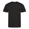 Jet Black - Back - AWDis Just Cool Mens Performance Plain T-Shirt