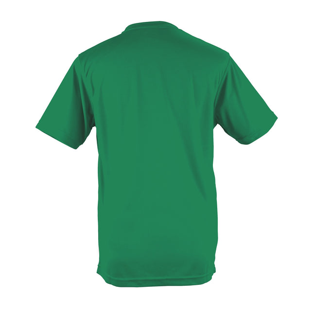 Kelly Green - Back - AWDis Just Cool Mens Performance Plain T-Shirt