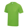 Lime Green - Front - AWDis Just Cool Mens Performance Plain T-Shirt