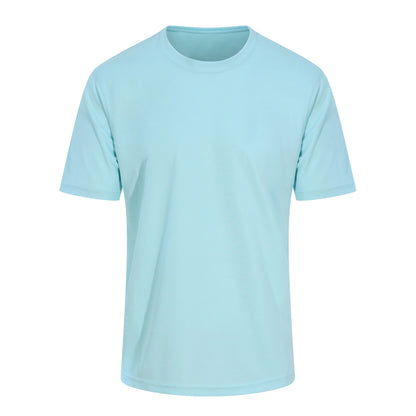 Mint - Front - AWDis Just Cool Mens Performance Plain T-Shirt