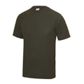 Mint - Front - AWDis Just Cool Mens Performance Plain T-Shirt