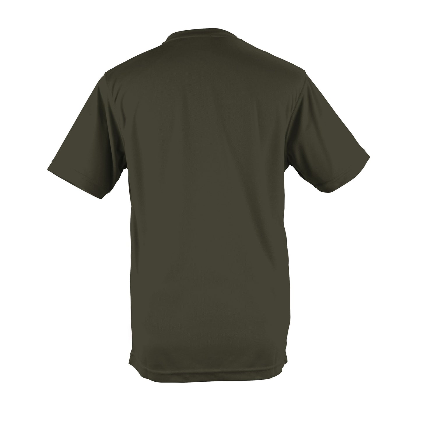 Olive - Back - AWDis Just Cool Mens Performance Plain T-Shirt