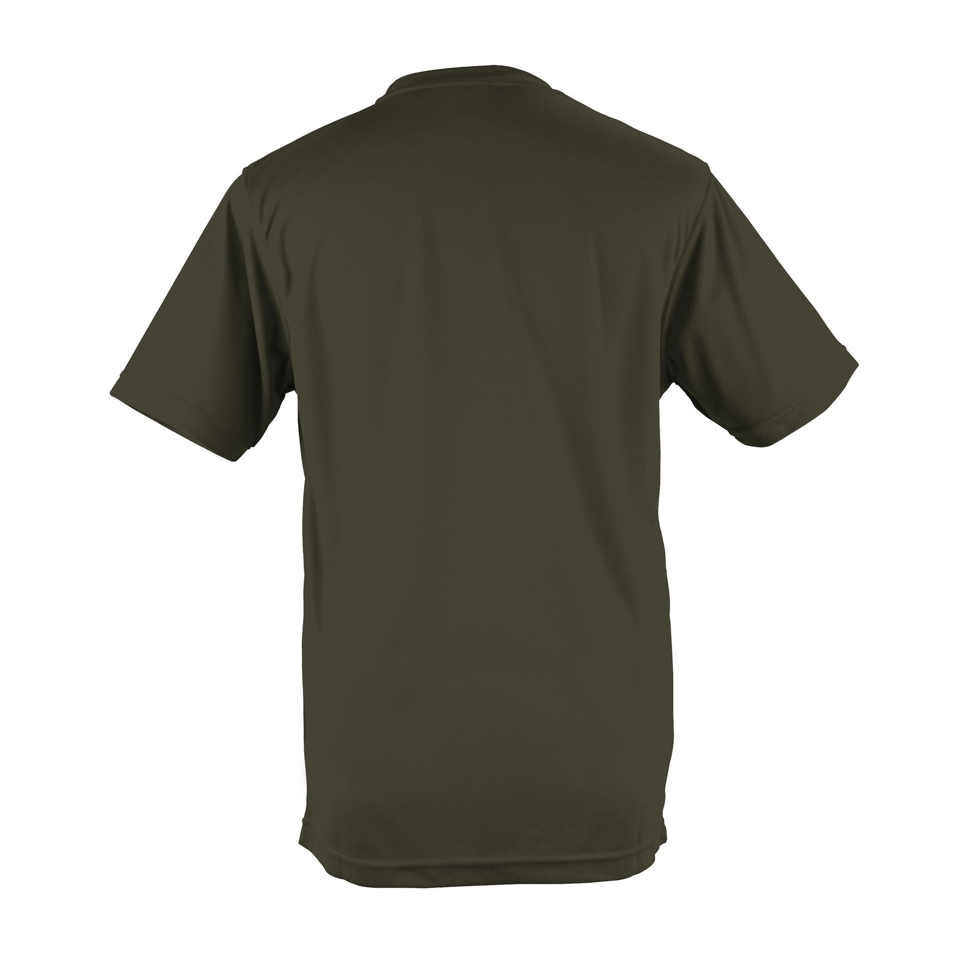 Olive - Back - AWDis Just Cool Mens Performance Plain T-Shirt
