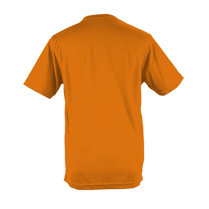Orange Crush - Back - AWDis Just Cool Mens Performance Plain T-Shirt