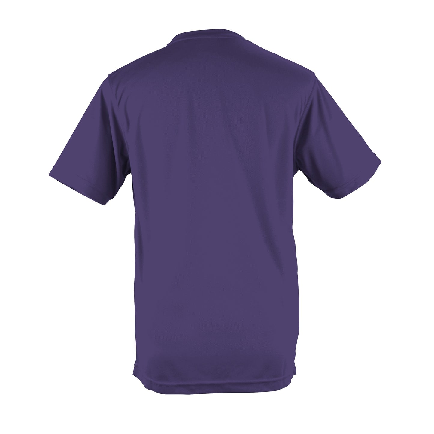 Purple - Back - AWDis Just Cool Mens Performance Plain T-Shirt