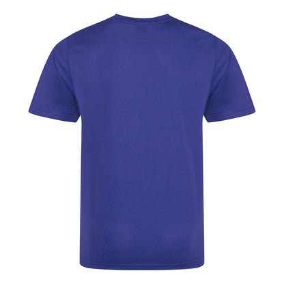 Reflex Blue - Back - AWDis Just Cool Mens Performance Plain T-Shirt
