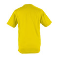 Sun Yellow - Back - AWDis Just Cool Mens Performance Plain T-Shirt