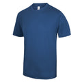 Turquoise Blue - Back - AWDis Just Cool Mens Performance Plain T-Shirt