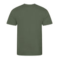 Earthy Green - Back - AWDis Just Cool Mens Performance Plain T-Shirt