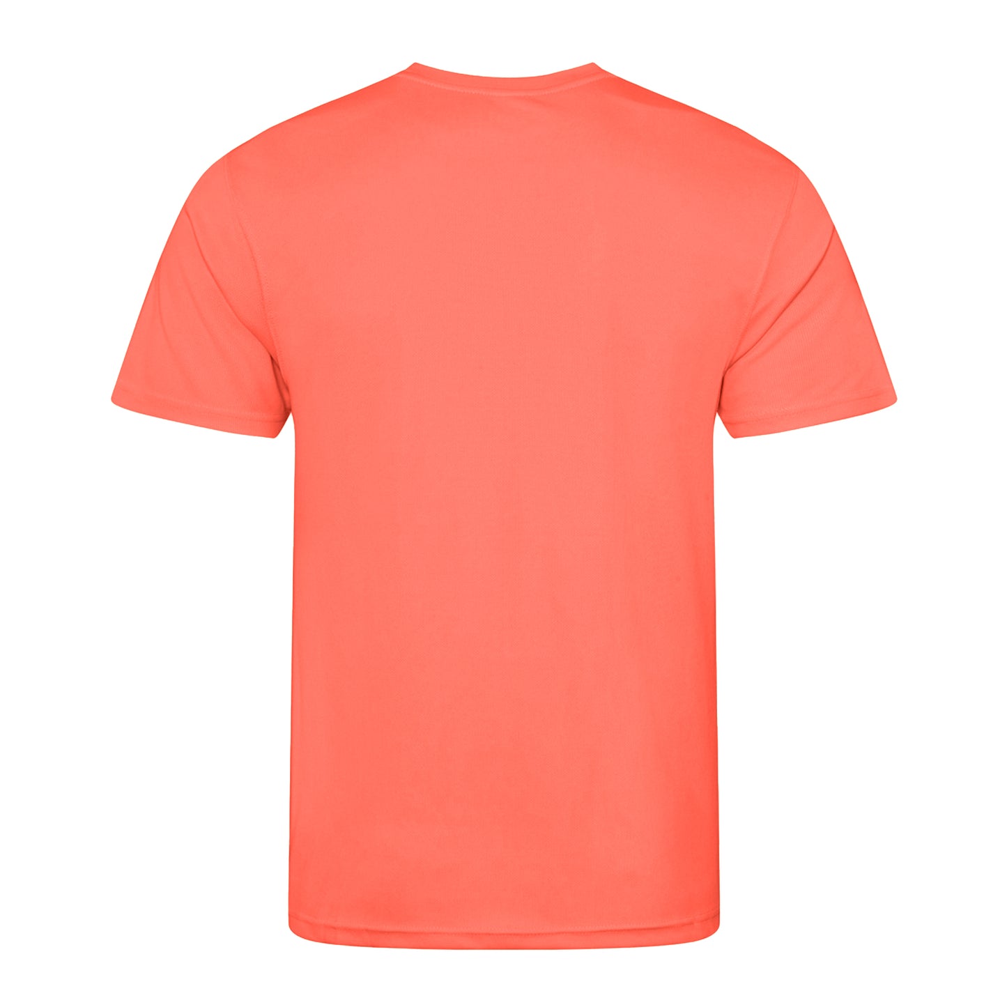 Peach Sorbet - Back - AWDis Just Cool Mens Performance Plain T-Shirt