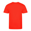 Orange Flame - Back - AWDis Just Cool Mens Performance Plain T-Shirt