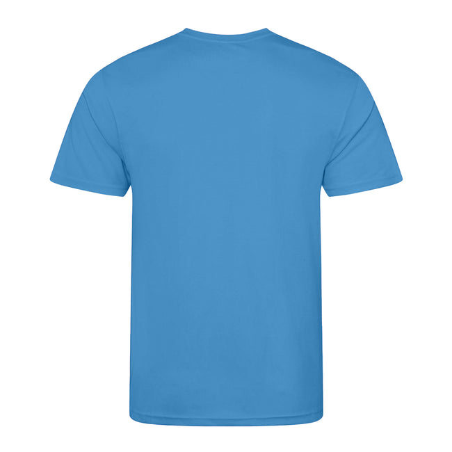 Cornflower Blue - Back - AWDis Just Cool Mens Performance Plain T-Shirt