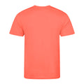 Peach Sorbet - Back - AWDis Just Cool Mens Performance Plain T-Shirt