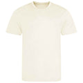 Vanilla - Front - AWDis Just Cool Mens Performance Plain T-Shirt