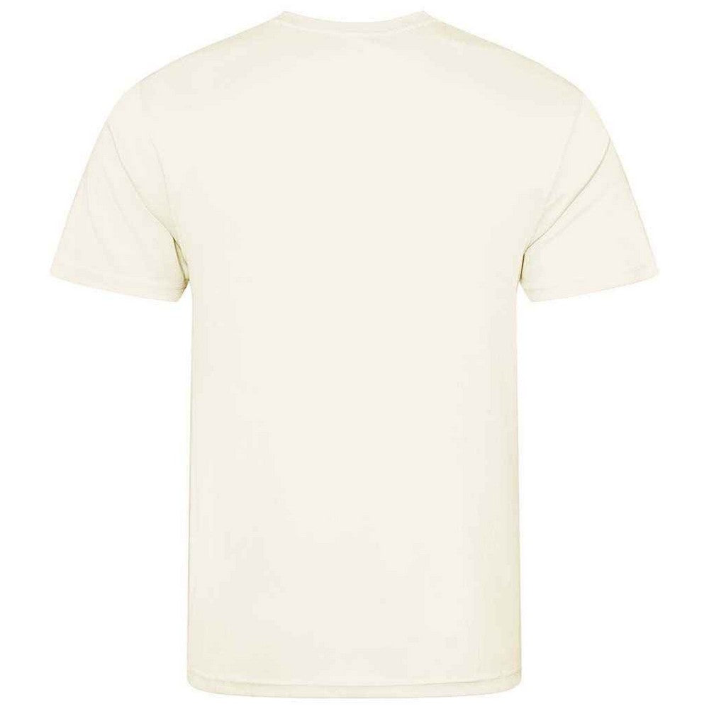 Vanilla - Back - AWDis Just Cool Mens Performance Plain T-Shirt