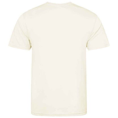 Vanilla - Back - AWDis Just Cool Mens Performance Plain T-Shirt
