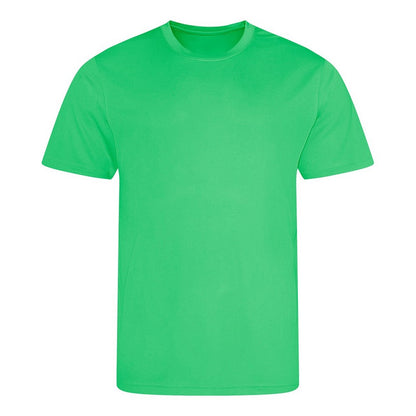 Sour Green - Front - AWDis Just Cool Mens Performance Plain T-Shirt