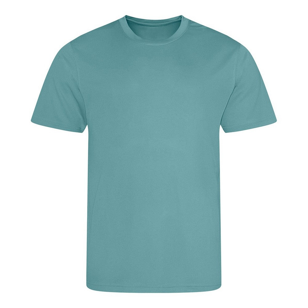 Seafoam - Front - AWDis Just Cool Mens Performance Plain T-Shirt