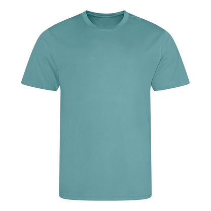 Seafoam - Front - AWDis Just Cool Mens Performance Plain T-Shirt