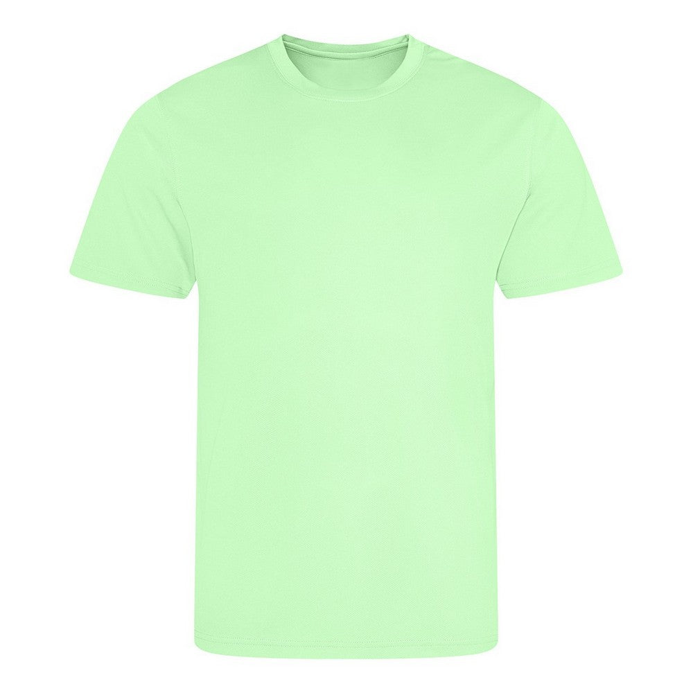 Melon Green - Front - AWDis Just Cool Mens Performance Plain T-Shirt