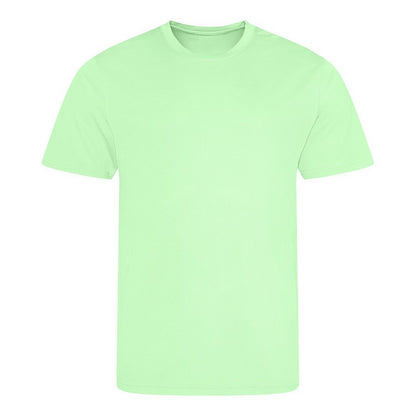 Melon Green - Front - AWDis Just Cool Mens Performance Plain T-Shirt