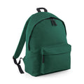 Bottle Green - Front - Beechfield Childrens Junior Fashion Backpack Bags - Rucksack - School (Pack Of 2)