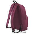 Burgundy - Back - Beechfield Childrens Junior Fashion Backpack Bags - Rucksack - School (Pack Of 2)