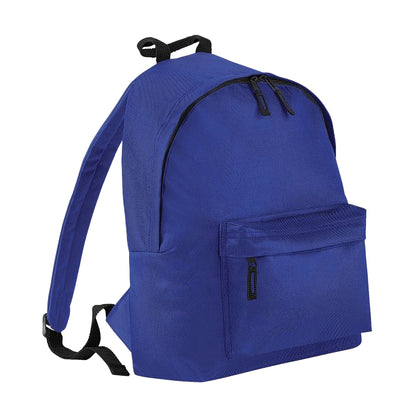 Bright Royal - Front - Beechfield Childrens Junior Fashion Backpack Bags - Rucksack - School (Pack Of 2)