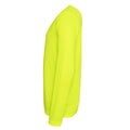 Electric Yellow - Front - AWDis Just Cool Mens Long Sleeve Cool Sports Performance Plain T-Shirt