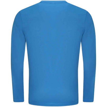 French Navy - Pack Shot - AWDis Just Cool Mens Long Sleeve Cool Sports Performance Plain T-Shirt