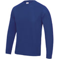 Royal Blue - Side - AWDis Just Cool Mens Long Sleeve Cool Sports Performance Plain T-Shirt