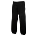 Black - Front - Fruit Of The Loom Kids Unisex Premium 70-30 Jog Pants - Jogging Bottoms (Pack of 2)