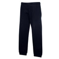 Deep Navy - Front - Fruit Of The Loom Kids Unisex Premium 70-30 Jog Pants - Jogging Bottoms (Pack of 2)