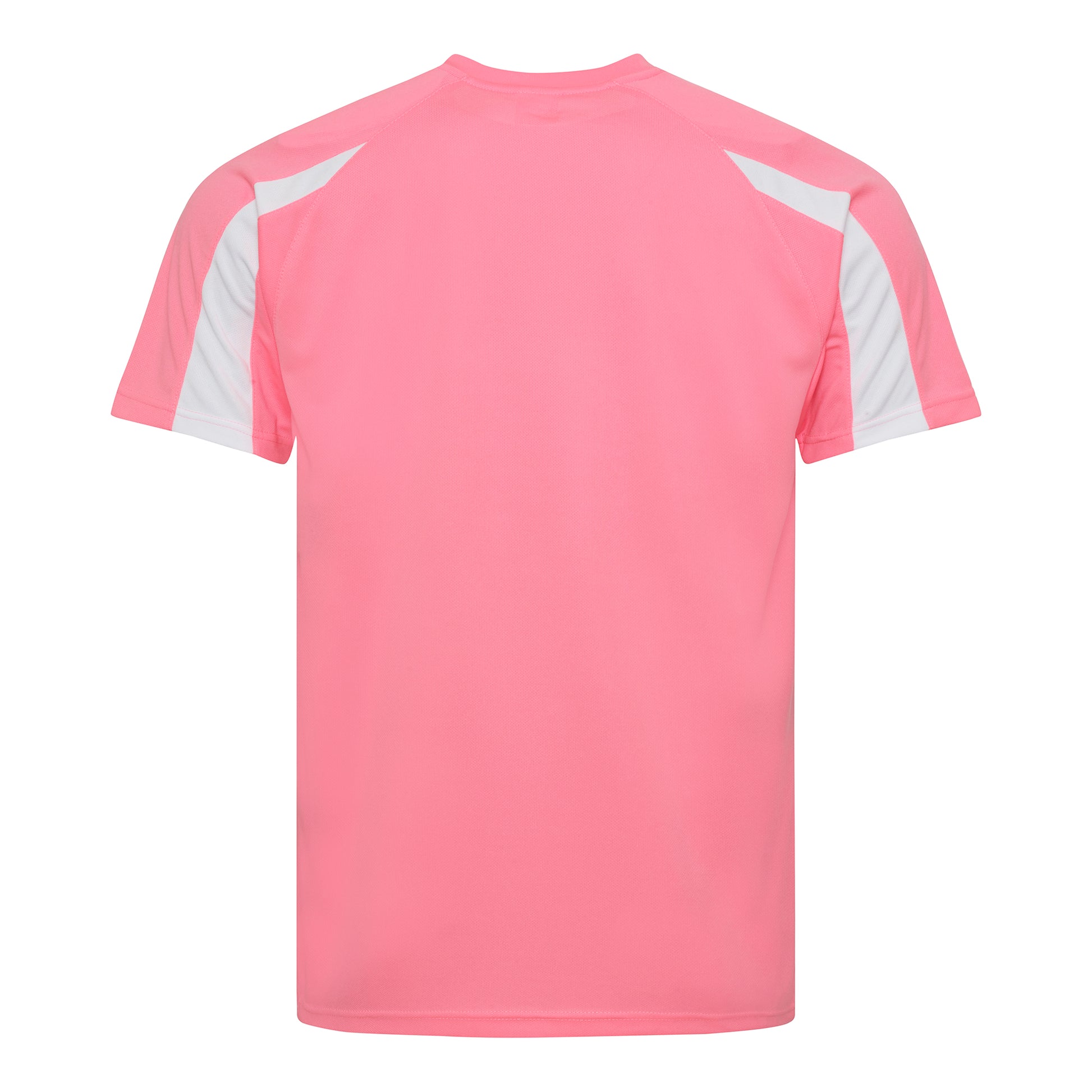 French Navy-Arctic White - Pack Shot - Just Cool Mens Contrast Cool Sports Plain T-Shirt