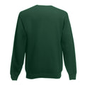 Bottle Green - Back - Fruit Of The Loom Kids Unisex Classic 80-20 Set-In Sweatshirt (Pack of 2)