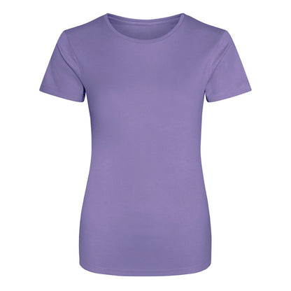 Digital Lavender - Front - AWDis Just Cool Womens-Ladies Sports Plain T-Shirt
