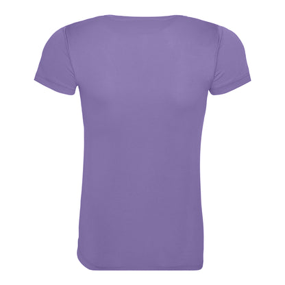 Digital Lavender - Back - AWDis Just Cool Womens-Ladies Sports Plain T-Shirt