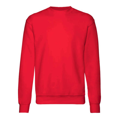 Red - Front - Fruit Of The Loom Kids Unisex Premium 70-30 Sweatshirt (Pack of 2)