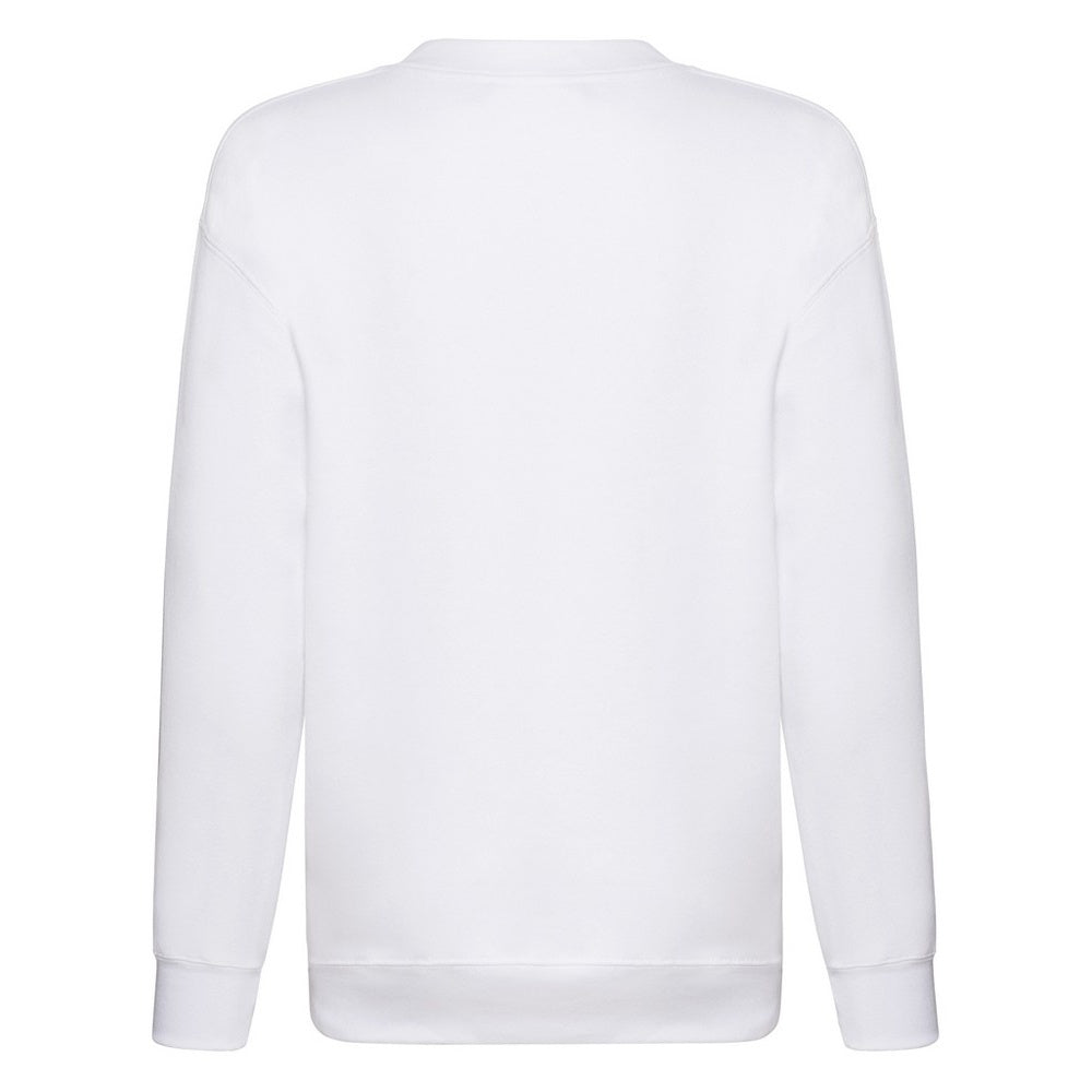 White - Back - Fruit Of The Loom Kids Unisex Premium 70-30 Sweatshirt (Pack of 2)