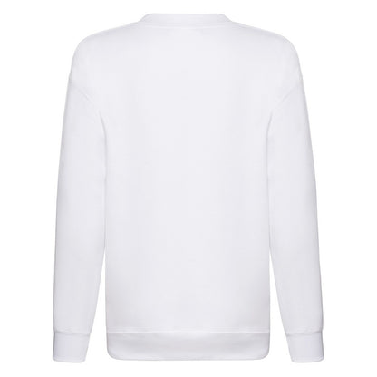 White - Back - Fruit Of The Loom Kids Unisex Premium 70-30 Sweatshirt (Pack of 2)