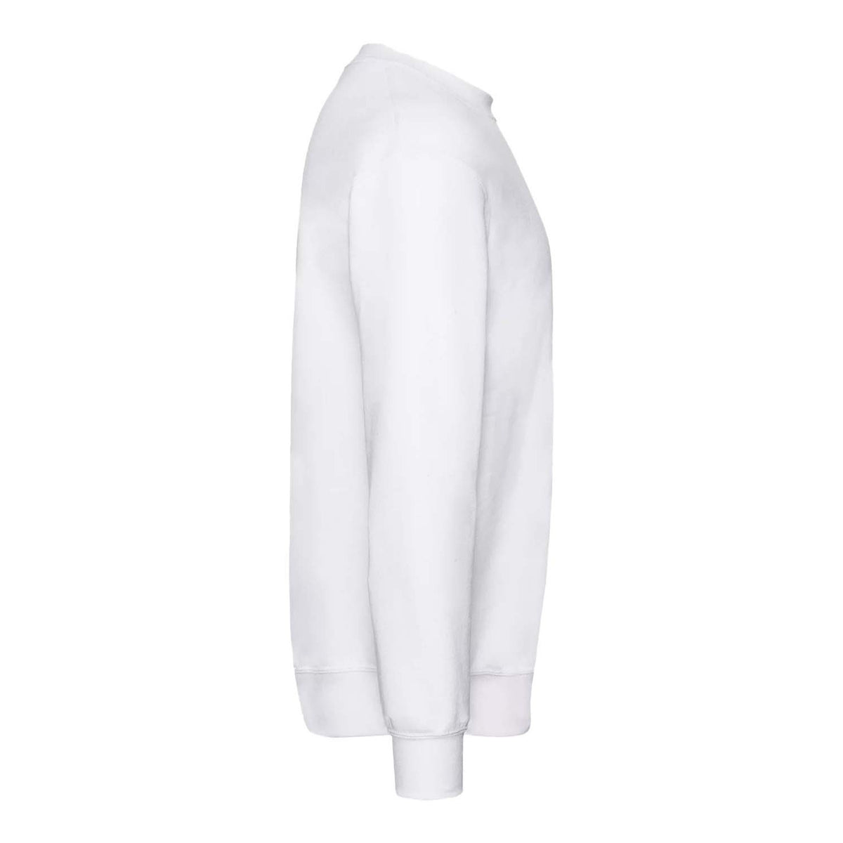 White - Side - Fruit Of The Loom Kids Unisex Premium 70-30 Sweatshirt (Pack of 2)