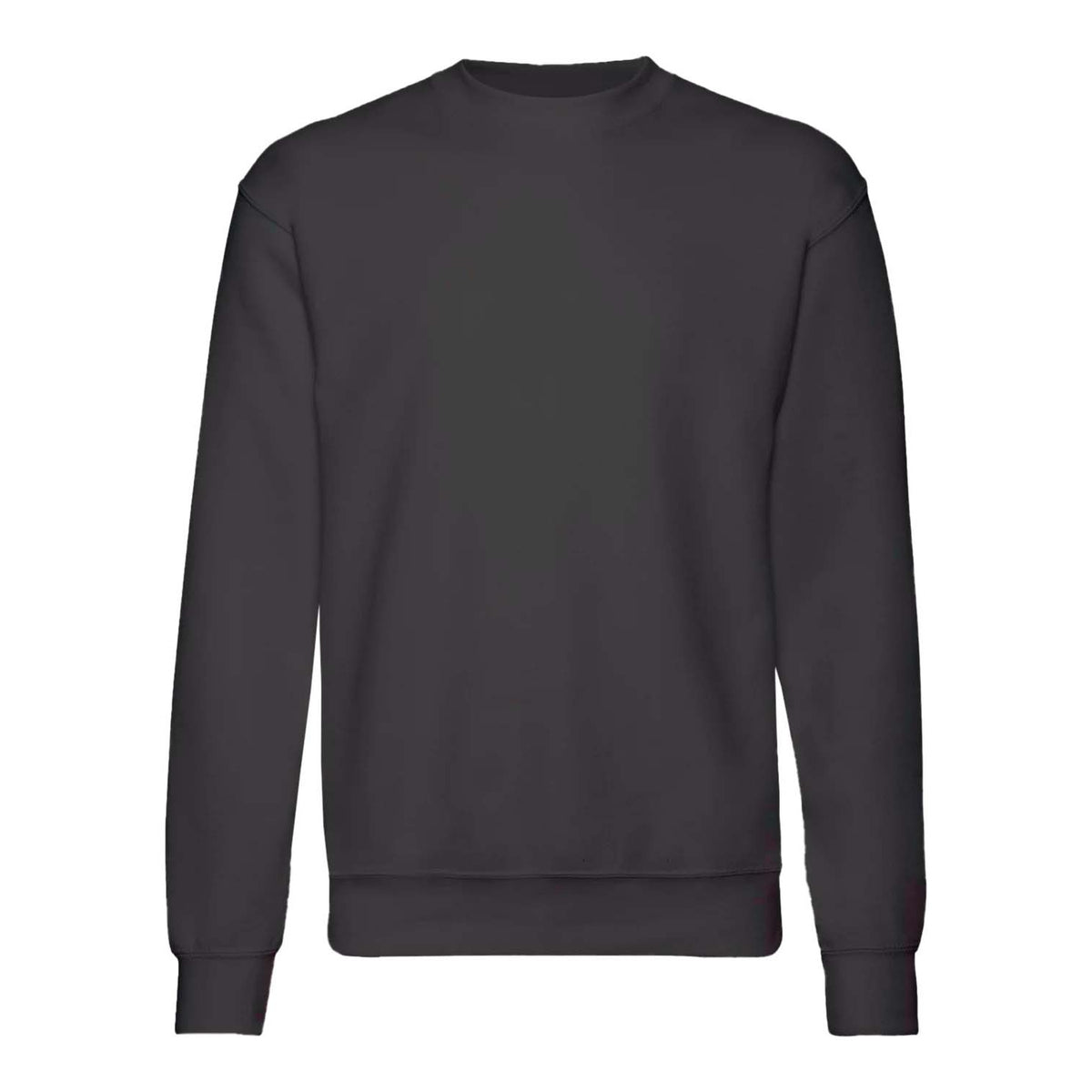 Black - Front - Fruit Of The Loom Kids Unisex Premium 70-30 Sweatshirt (Pack of 2)