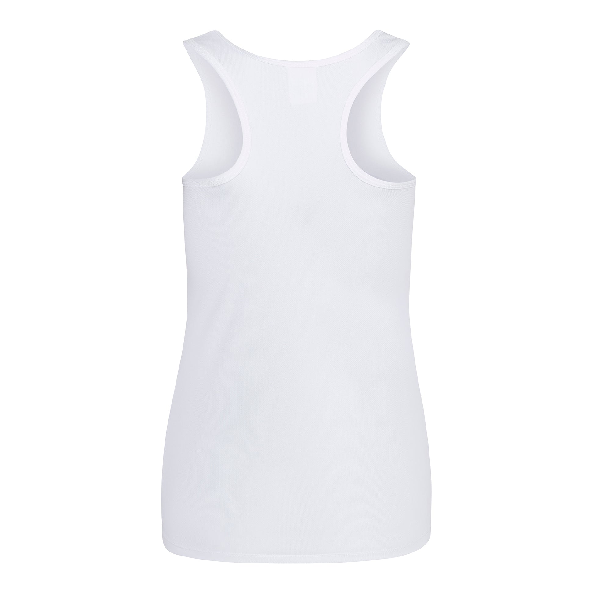 Arctic White - Side - AWDis Just Cool Girlie Fit Sports Ladies Vest - Tank Top