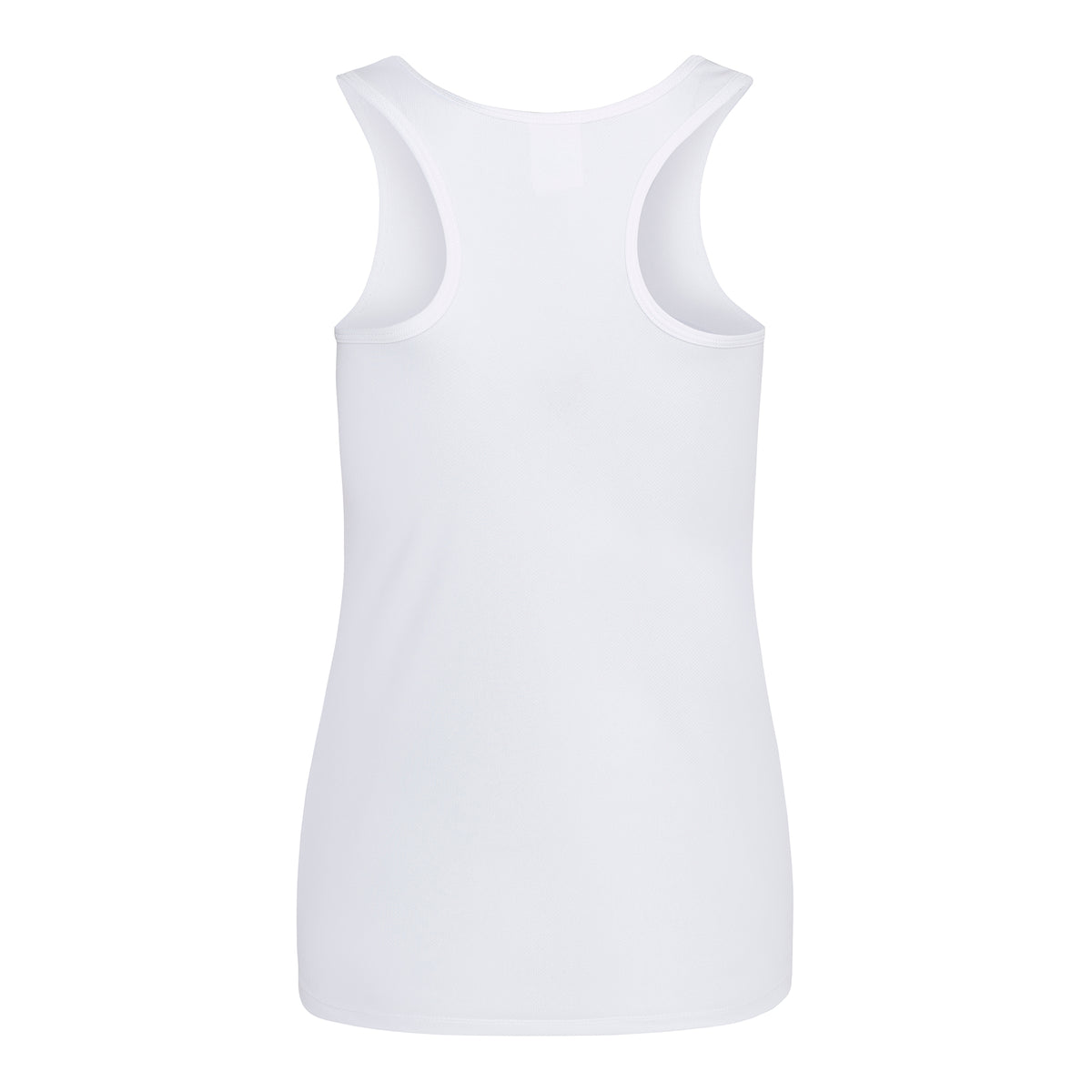Arctic White - Side - AWDis Just Cool Girlie Fit Sports Ladies Vest - Tank Top