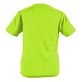 Electric Green - Back - AWDis Just Cool Kids Unisex Sports T-Shirt