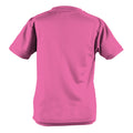 Electric Pink - Back - Awdis Childrens-Kids Sports T-Shirt