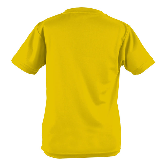 Sun Yellow - Back - Awdis Childrens-Kids Sports T-Shirt