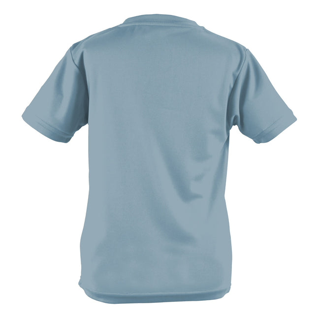 Sky Blue - Back - Awdis Childrens-Kids Sports T-Shirt
