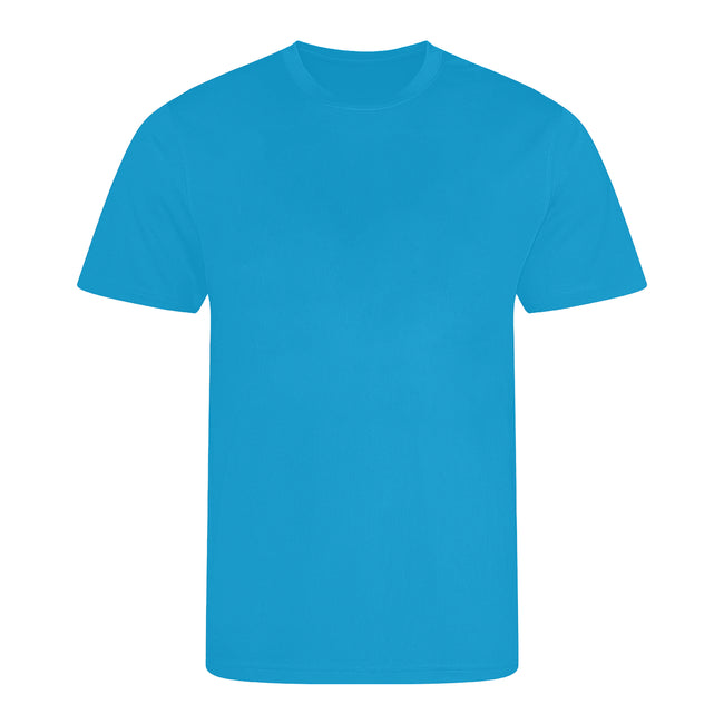 Sapphire Blue - Front - Awdis Childrens-Kids Sports T-Shirt