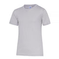 Heather Grey - Front - Awdis Childrens-Kids Sports T-Shirt